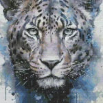 Cross-stitch pattern "Magical leopard"
