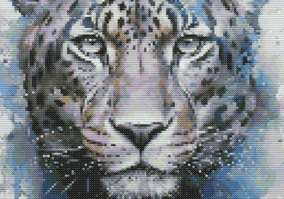 Cross-stitch pattern "Magical leopard"